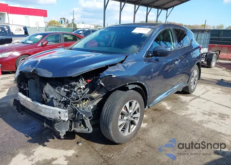 2017 Nissan Murano S from USA, damaged, VIN 5N1AZ2MH6HN173103